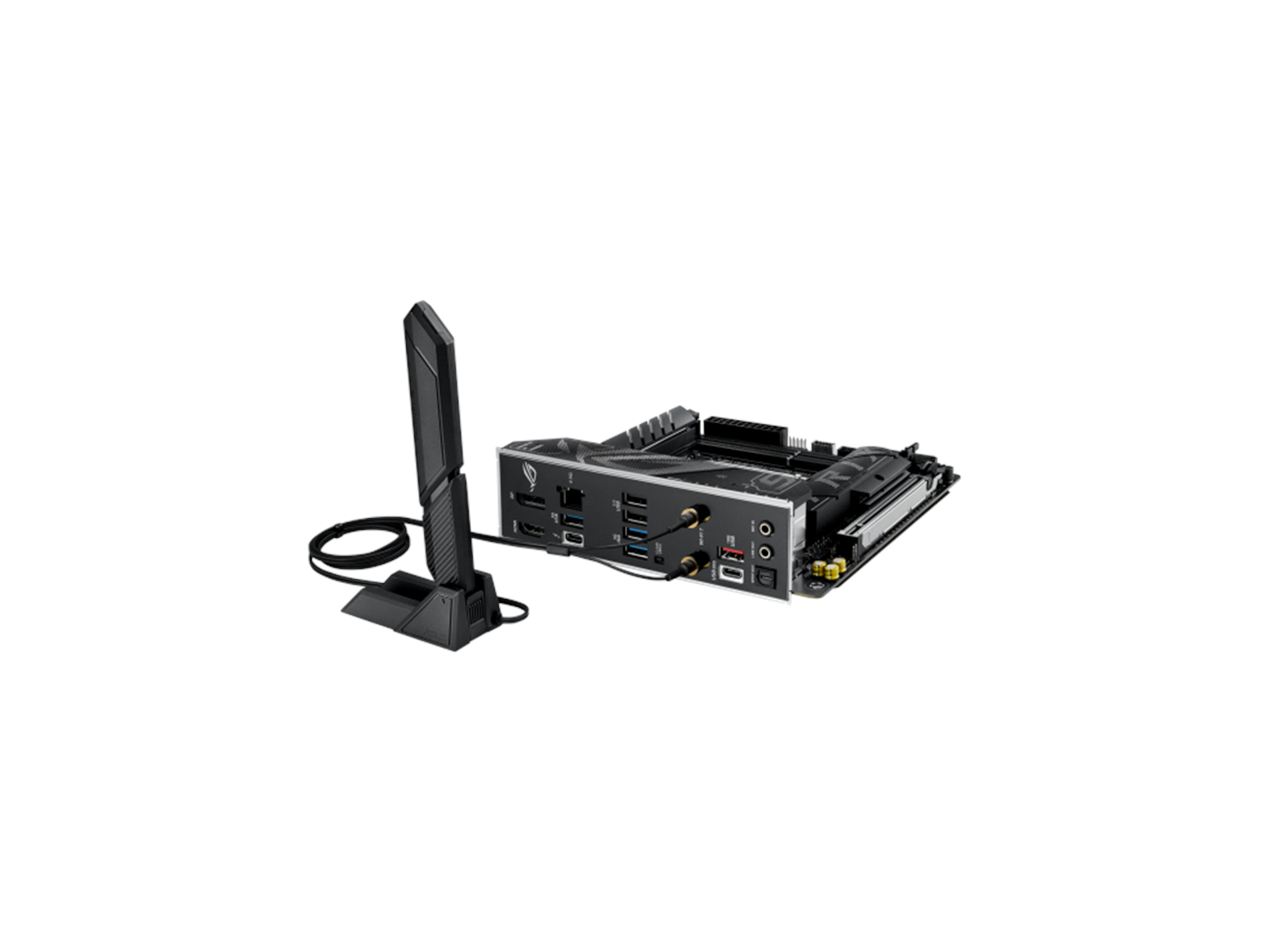 ASUS ROG STRIX B860-I GAMING WIFI Mainboard - Intel B860 - Intel LGA1851 socket - DDR5 RAM - Mini-ITX