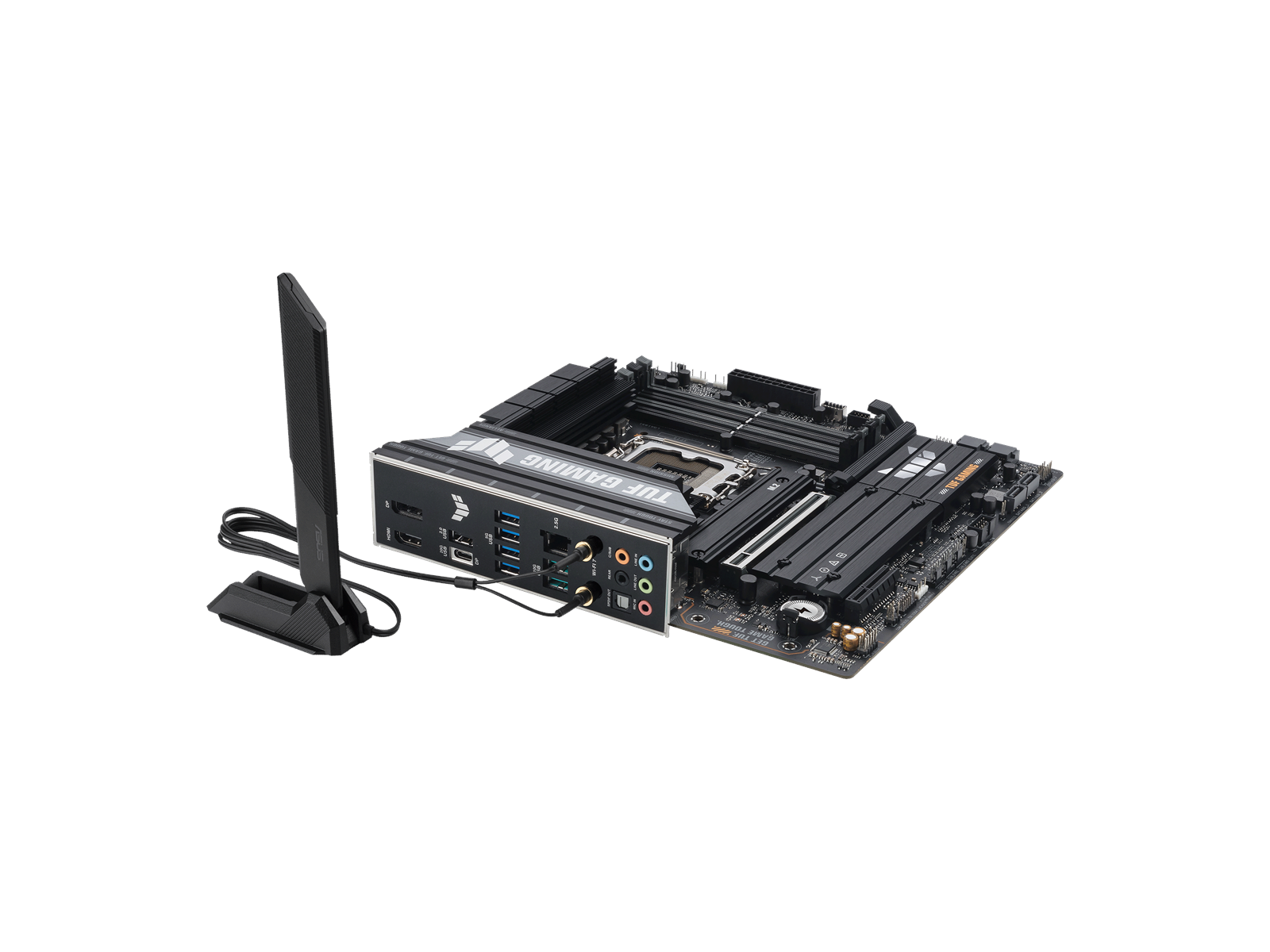 ASUS TUF GAMING B860M-PLUS WIFI Mainboard - Intel B860 - Intel LGA1851 socket - DDR5 RAM - Micro-ATX