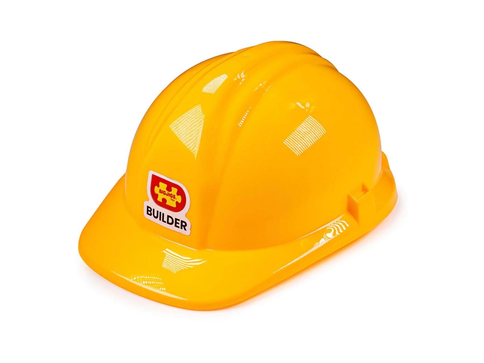 Bigjigs Children's Construction Helmet Yellow
