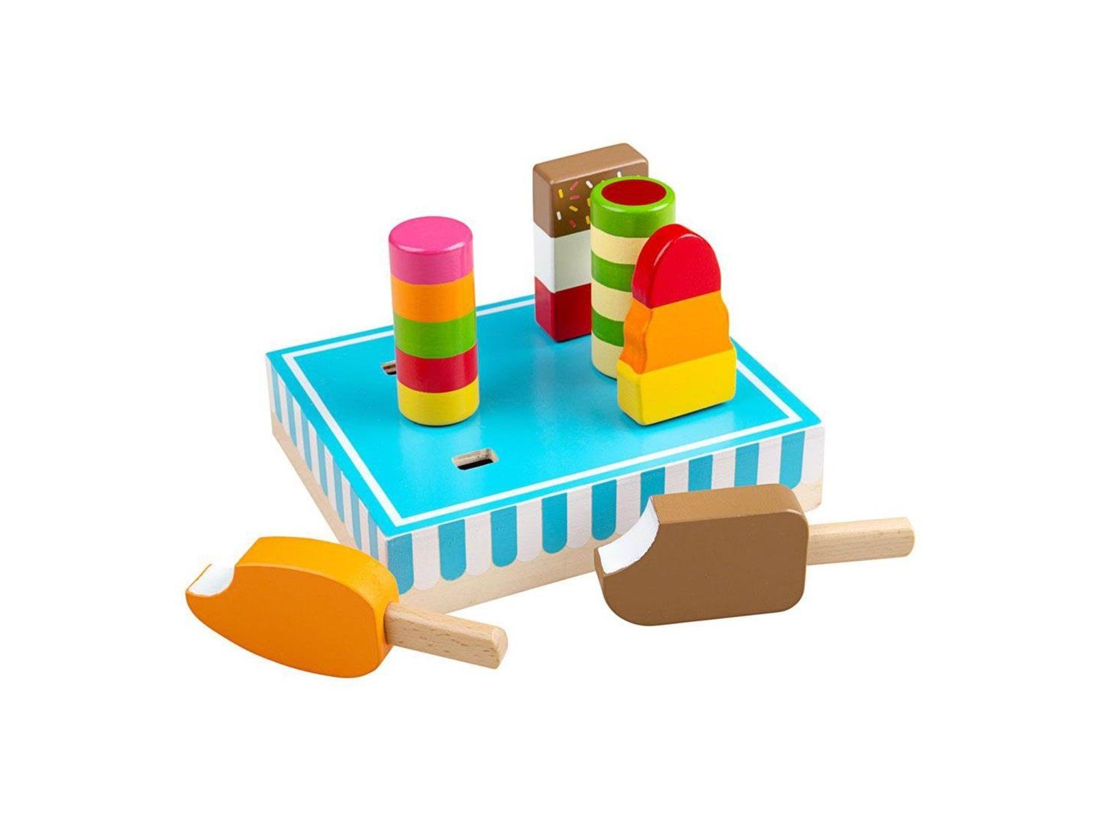 Bigjigs Wooden Ice Cream Play Food