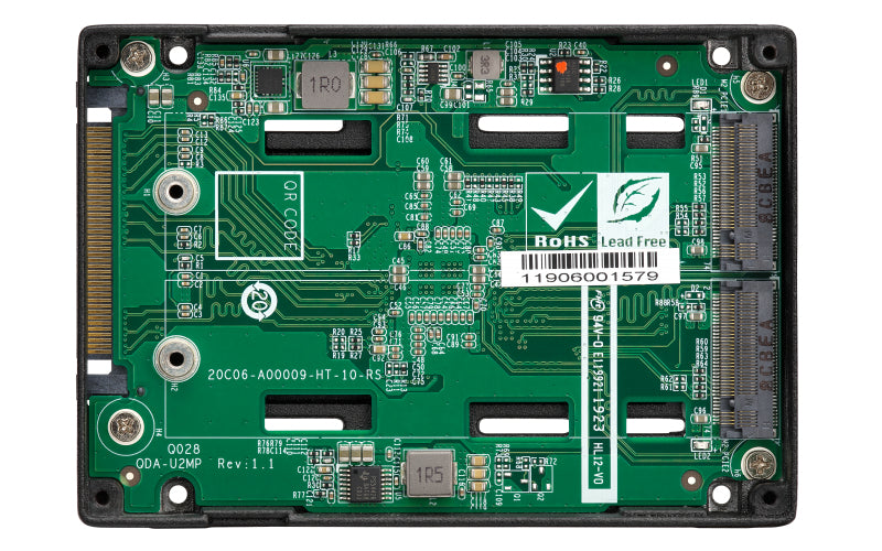 QNAP NAS ZUB QDA-U2MP ADAPTER DUAL M.2 to 2.5" NVMe SAS