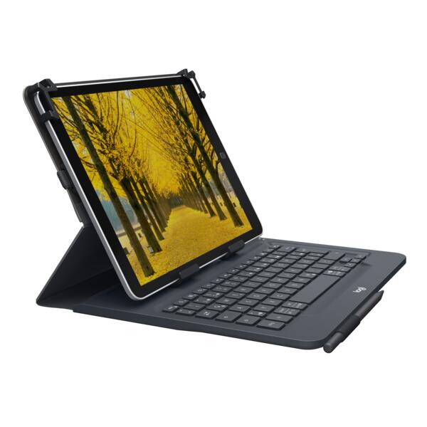 B-WARE Logitech Universal Folio Tastatur und Foliohülle
