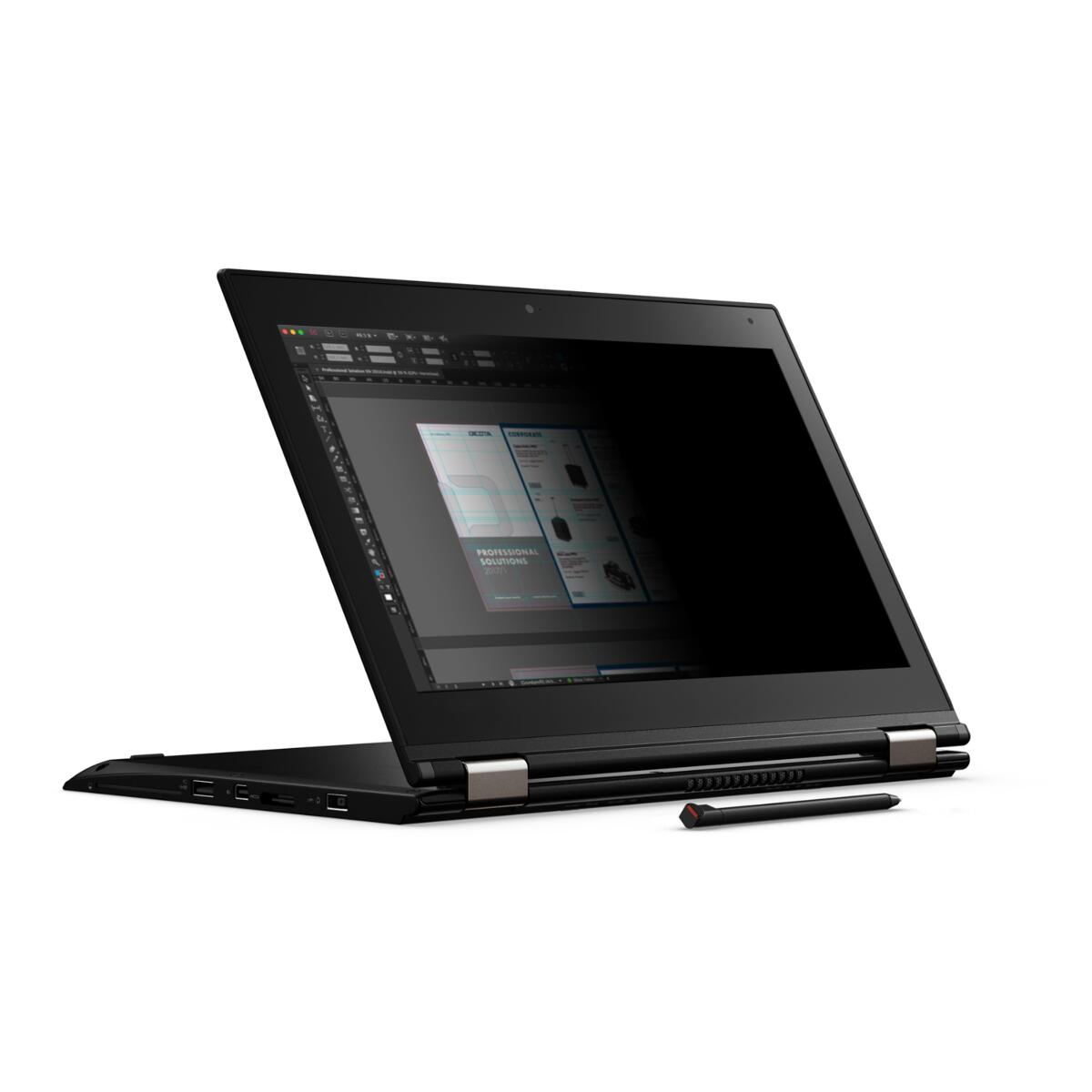 DICOTA Secret 4-Way, Sicherheits-Bildschirmfilter für Lenovo Yoga 260