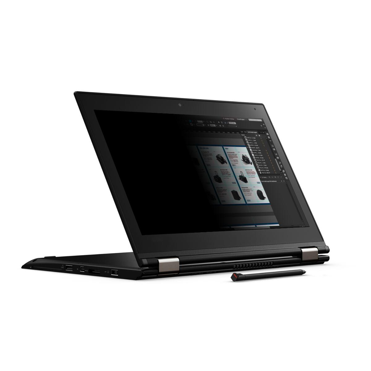 DICOTA Secret 2-Way, Sicherheits-Bildschirmfilter für Lenovo Yoga 260
