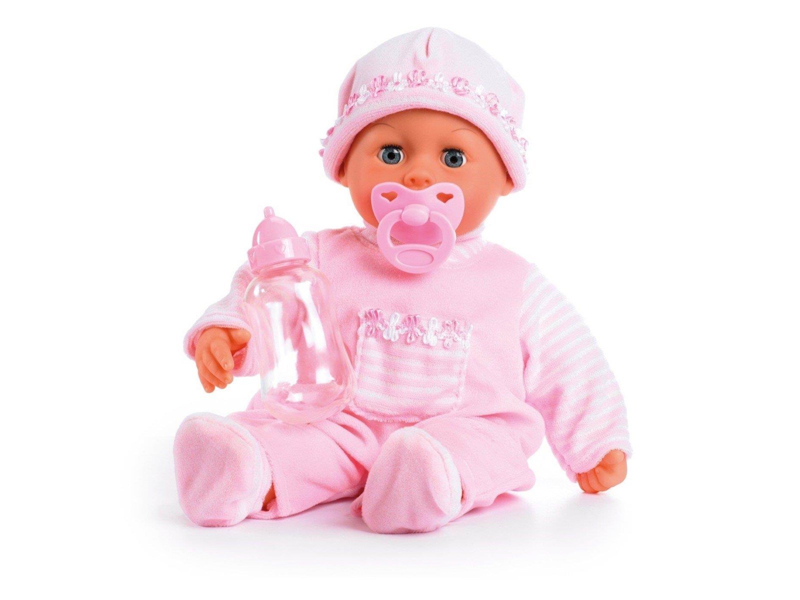 Bayer Design Baby Doll - First Word Baby soft pink 38 cm