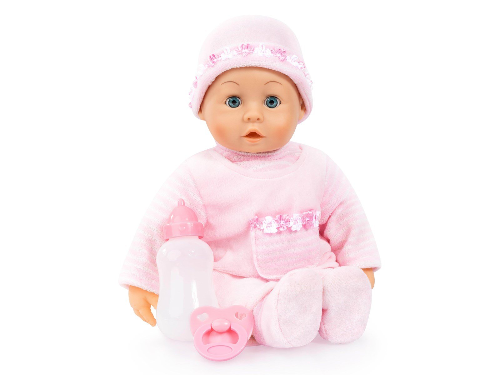 Bayer Design Baby Doll - First Word Baby soft pink 38 cm