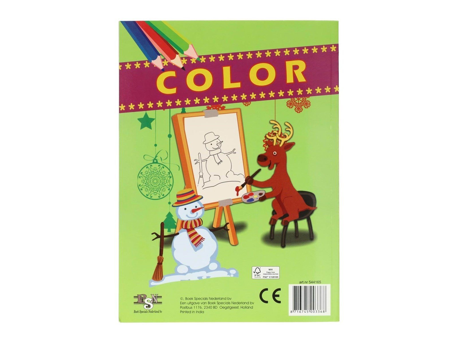 Boek Specials Nederland BV - Christmas Coloring Book 48 pages.