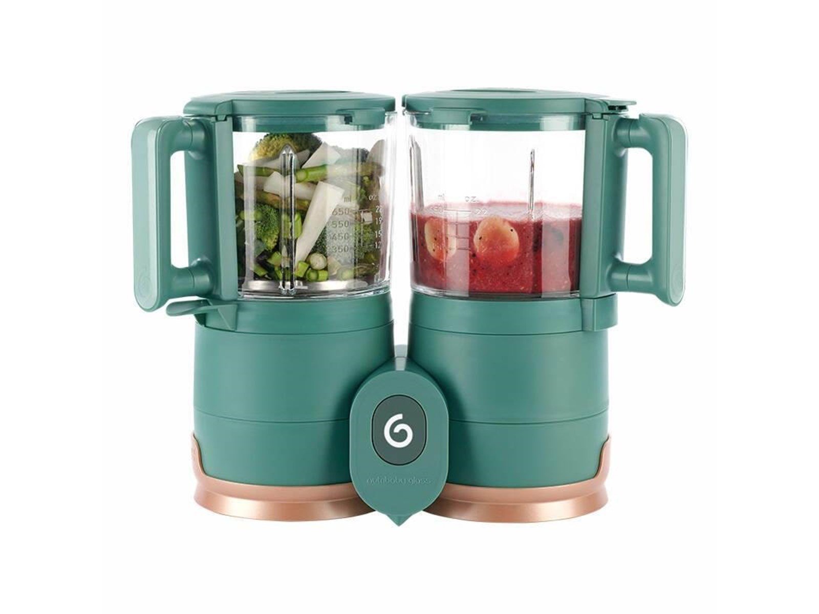 Babymoov Nutribaby Glass 4-in-1 food processor (green)