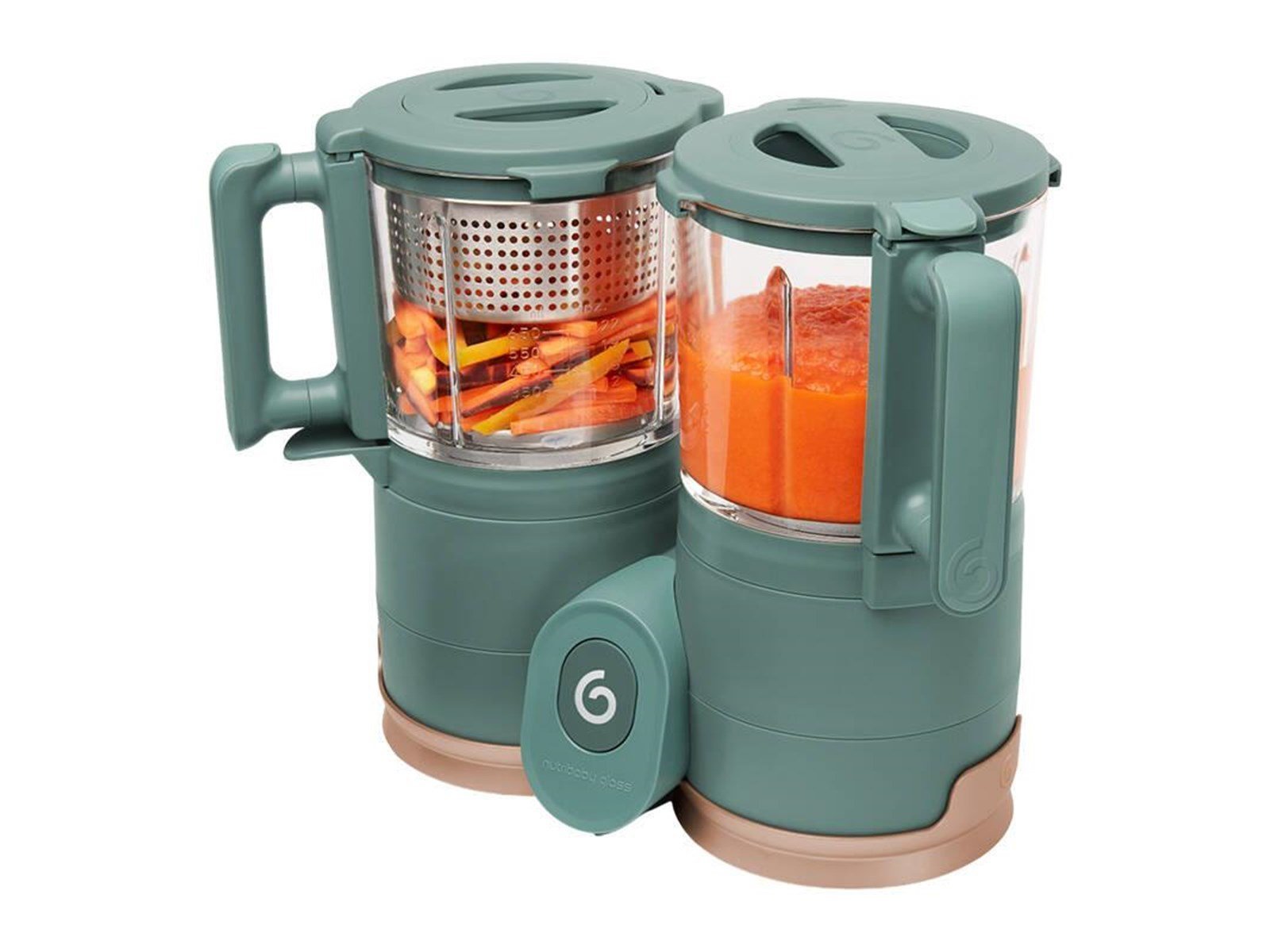 Babymoov Nutribaby Glass 4-in-1 food processor (green)