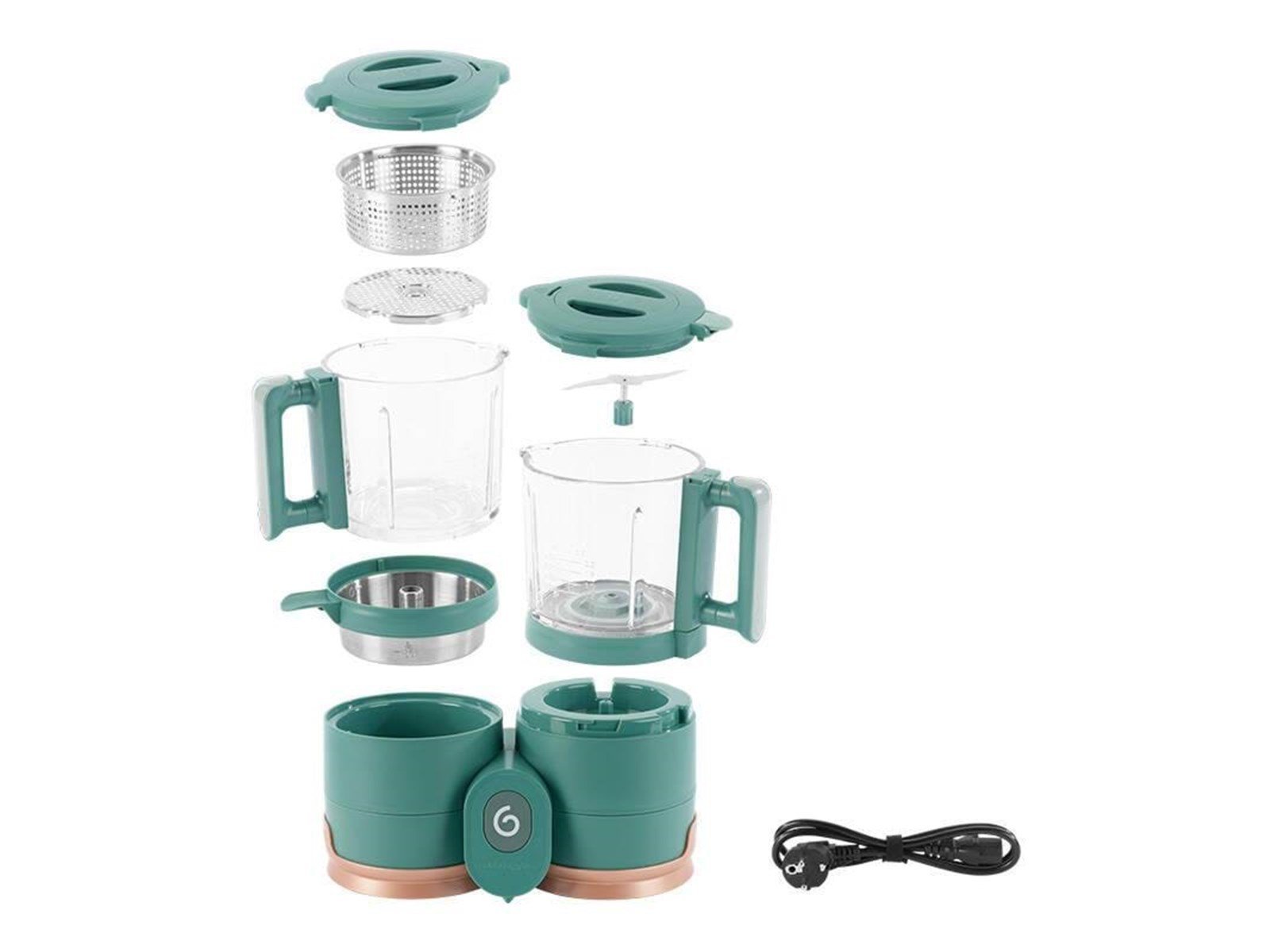 Babymoov Nutribaby Glass 4-in-1 food processor (green)