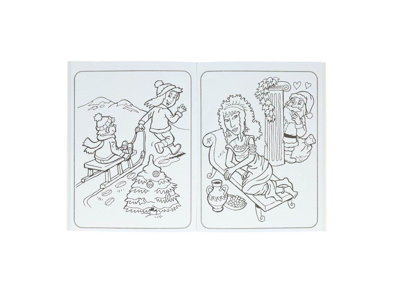 Boek Specials Nederland BV - Coloring book Christmas 64 pages.