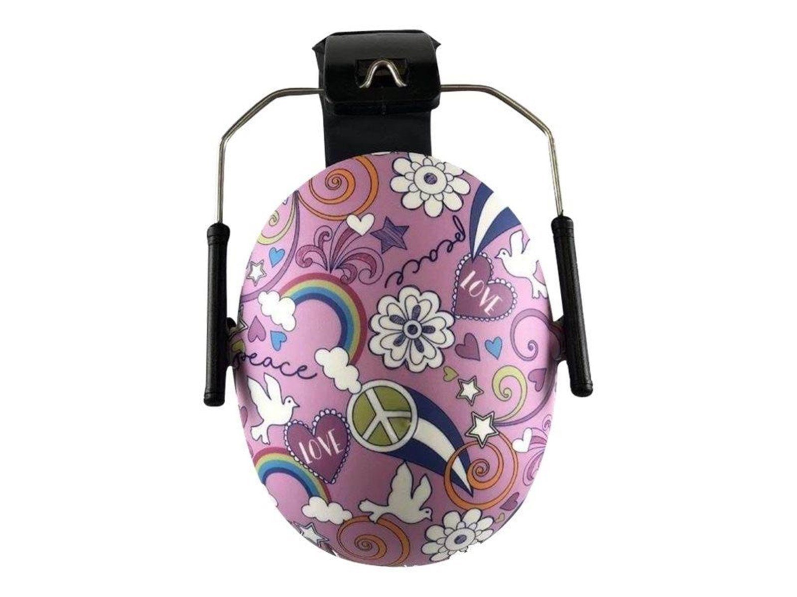 Banz Kids Earmuffs Peace Doodle