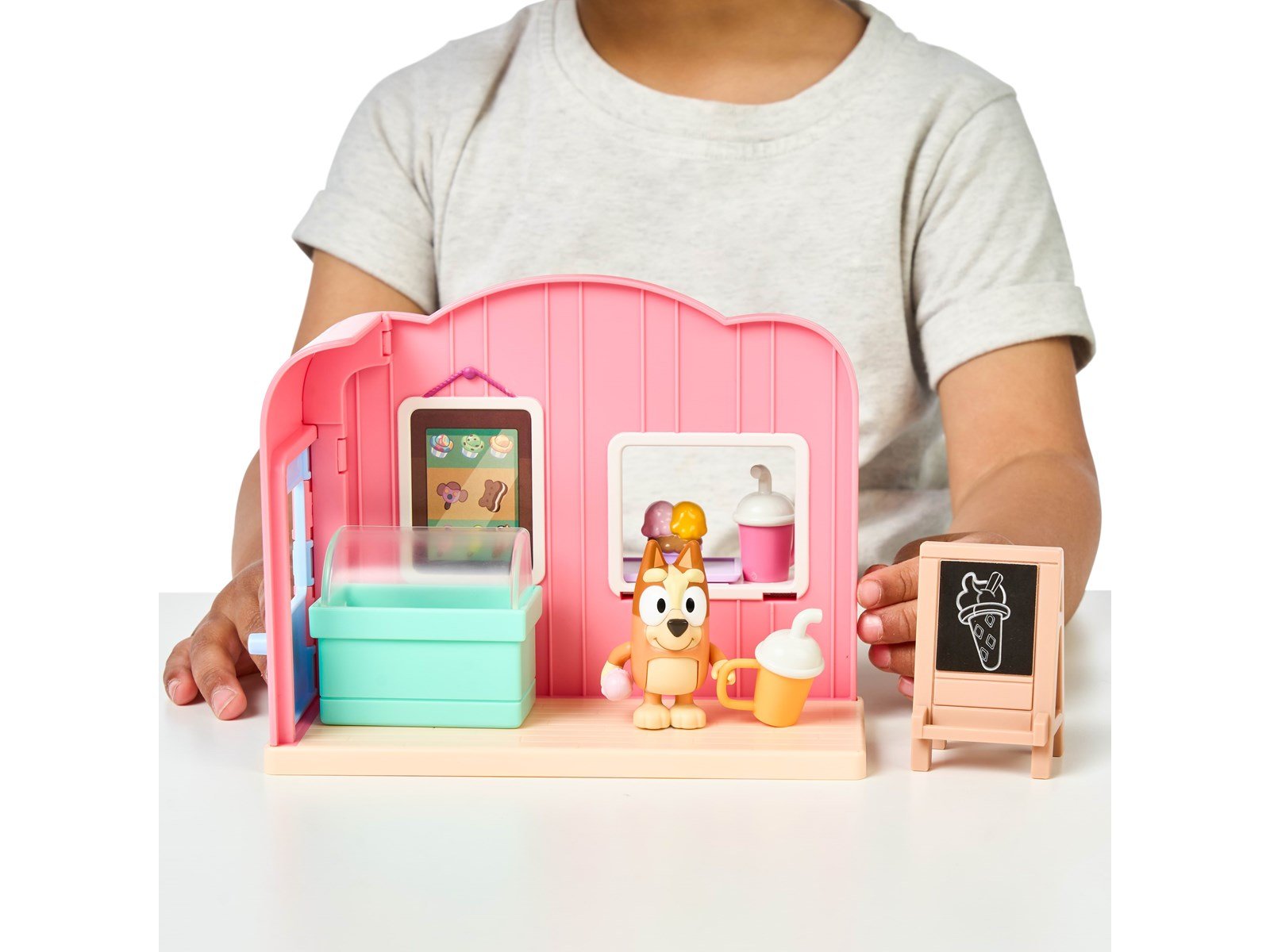 Bluey Mini Playset Ice Cream Shop