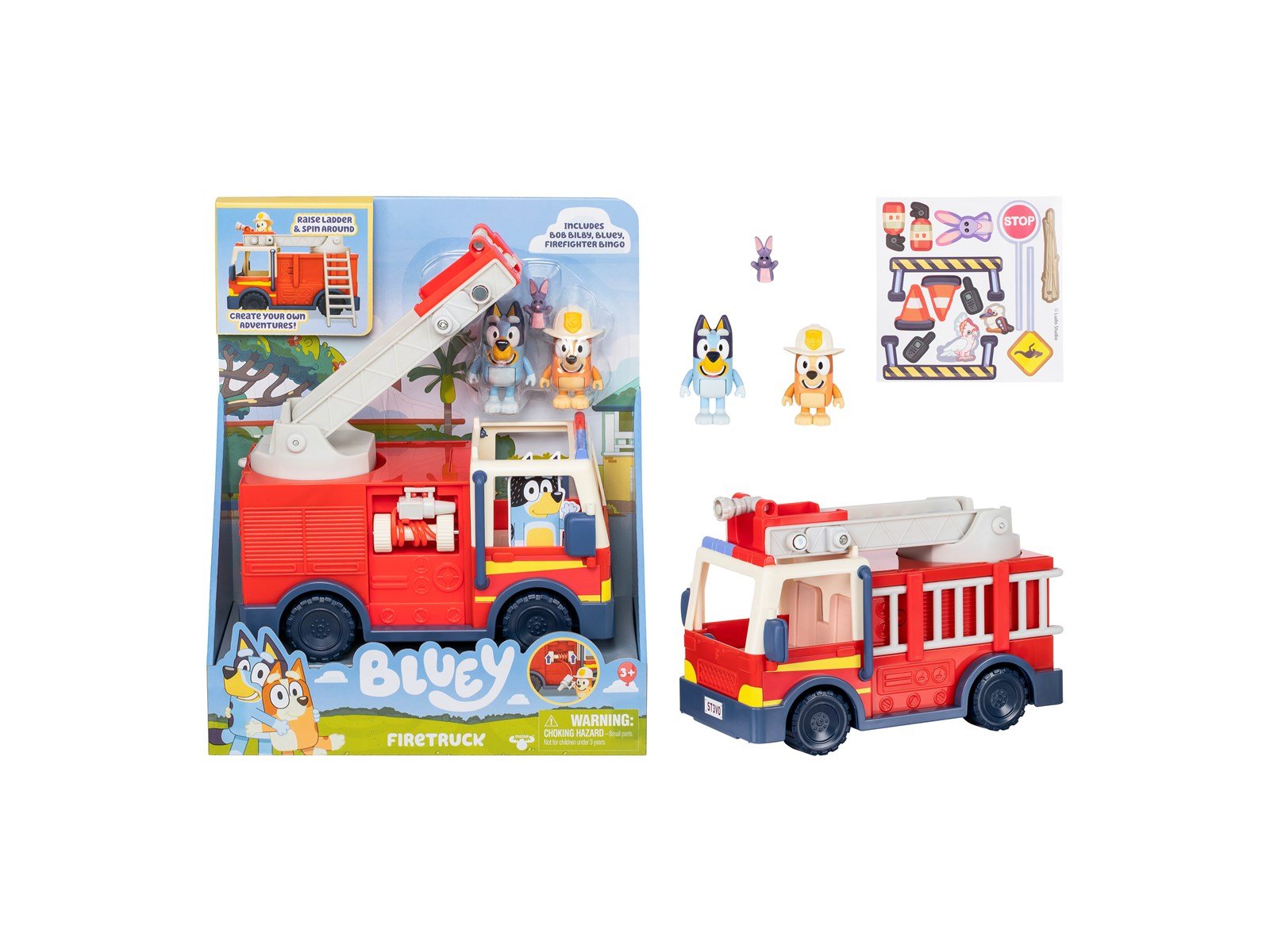 Bluey FIRETRUCK