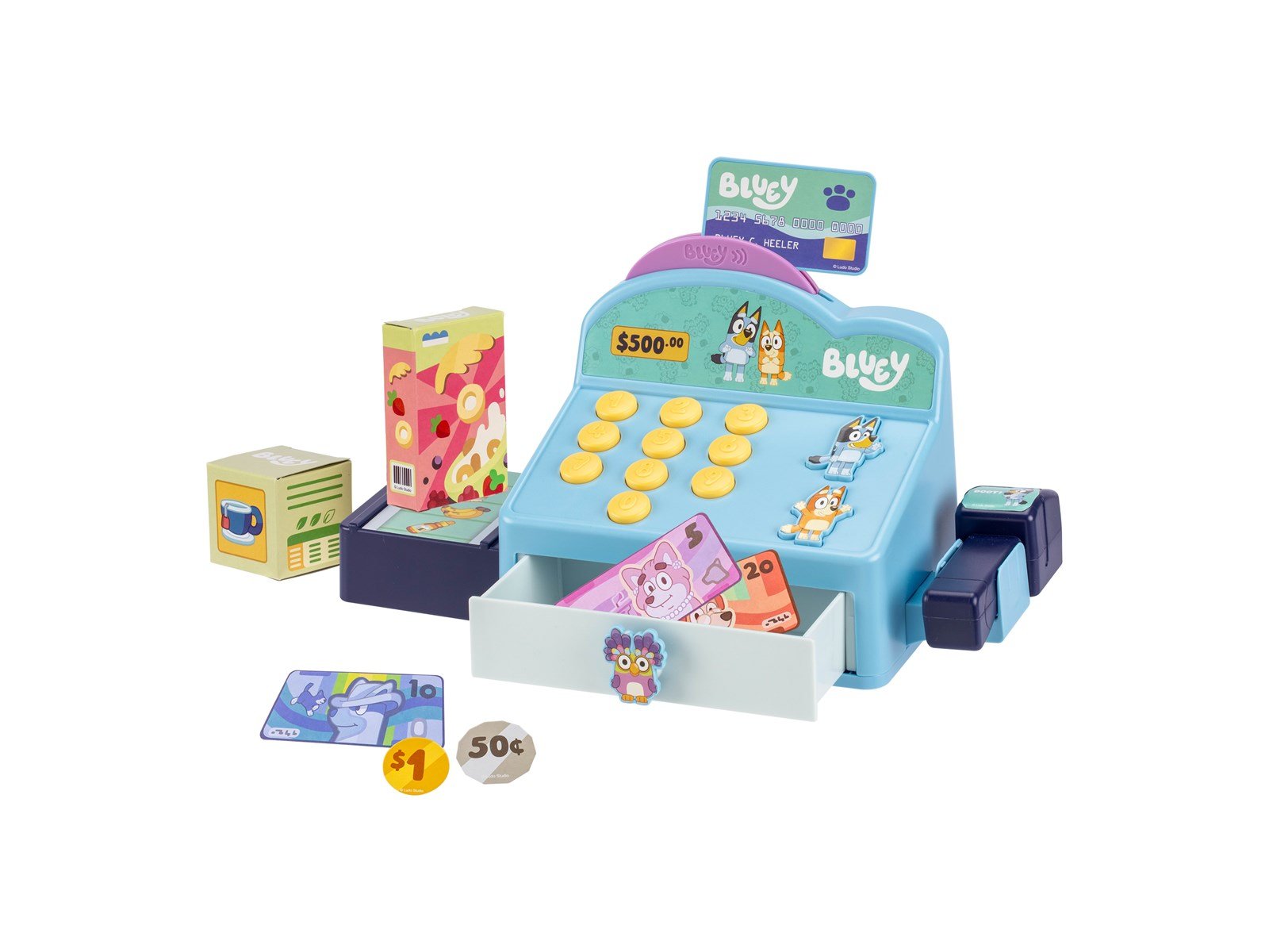 Bluey Cash Register with interactive sounds