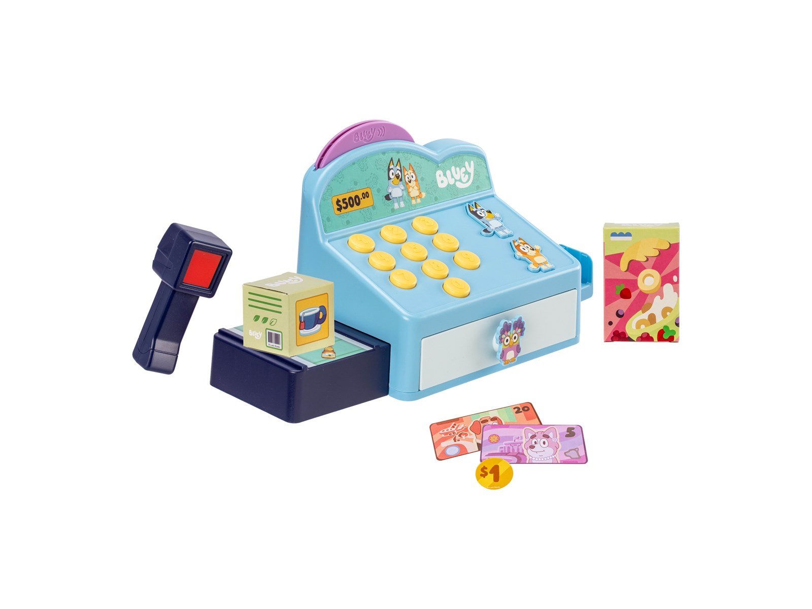 Bluey Cash Register with interactive sounds