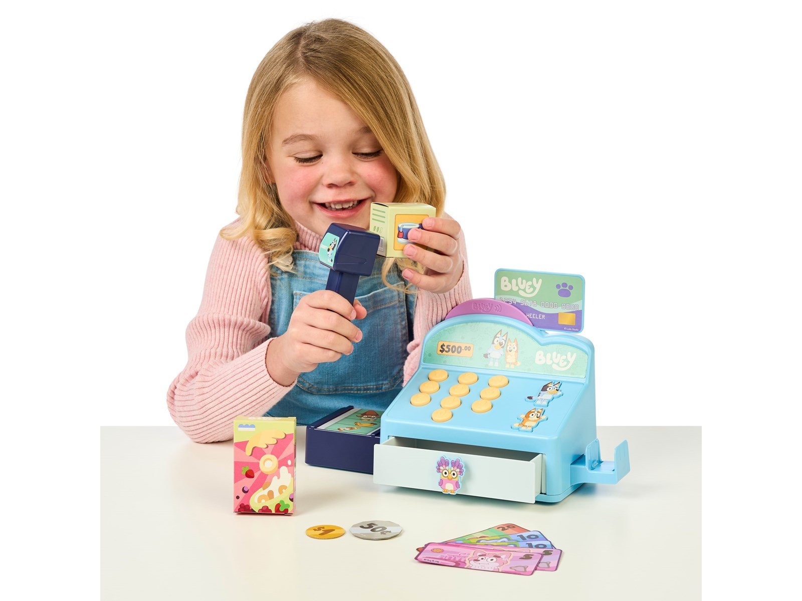 Bluey Cash Register with interactive sounds