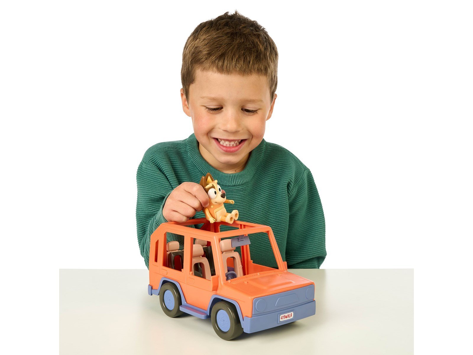 Bluey Heeler Family Road Trip 4wd Vehicle