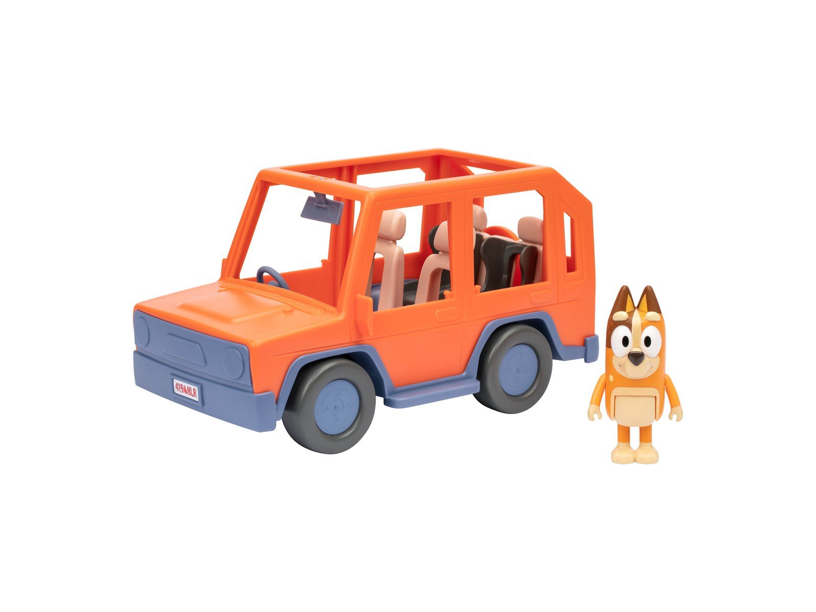 Bluey Heeler Family Road Trip 4wd Vehicle
