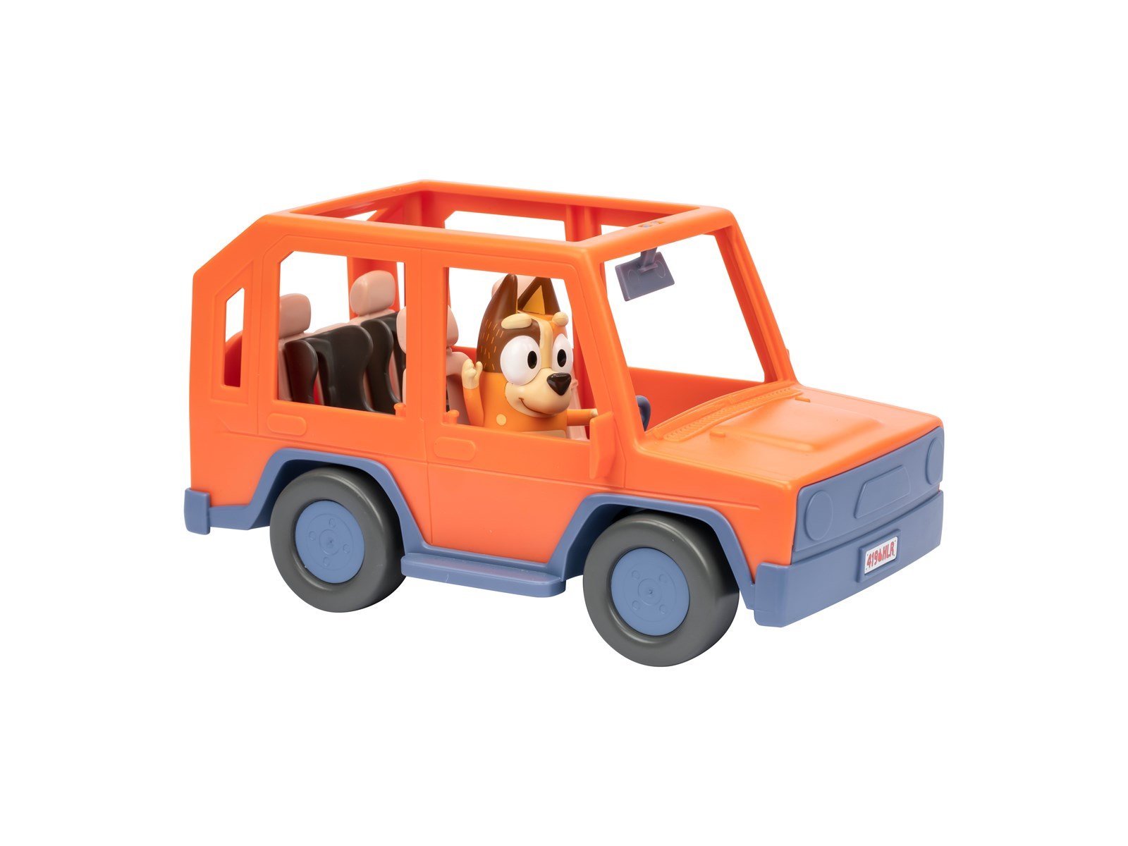Bluey Heeler Family Road Trip 4wd Vehicle