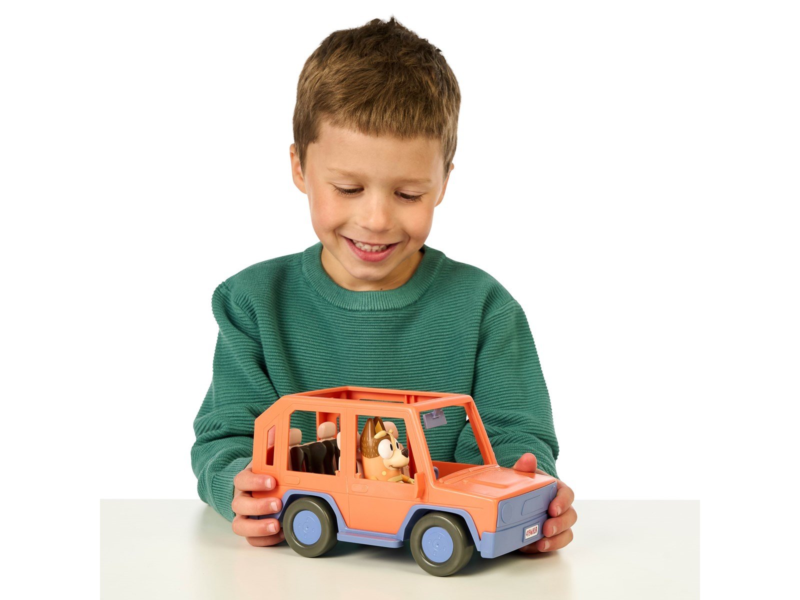 Bluey Heeler Family Road Trip 4wd Vehicle