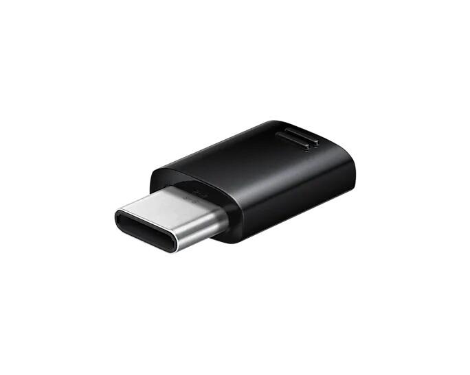Samsung USB Typ-C auf Micro-USB Adapter EE-GN930 Black - Bulkware