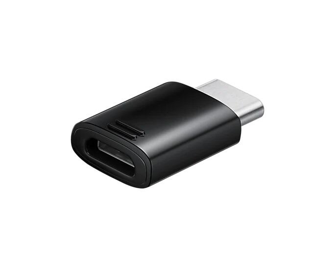 Samsung USB Typ-C auf Micro-USB Adapter EE-GN930 Black - Bulkware