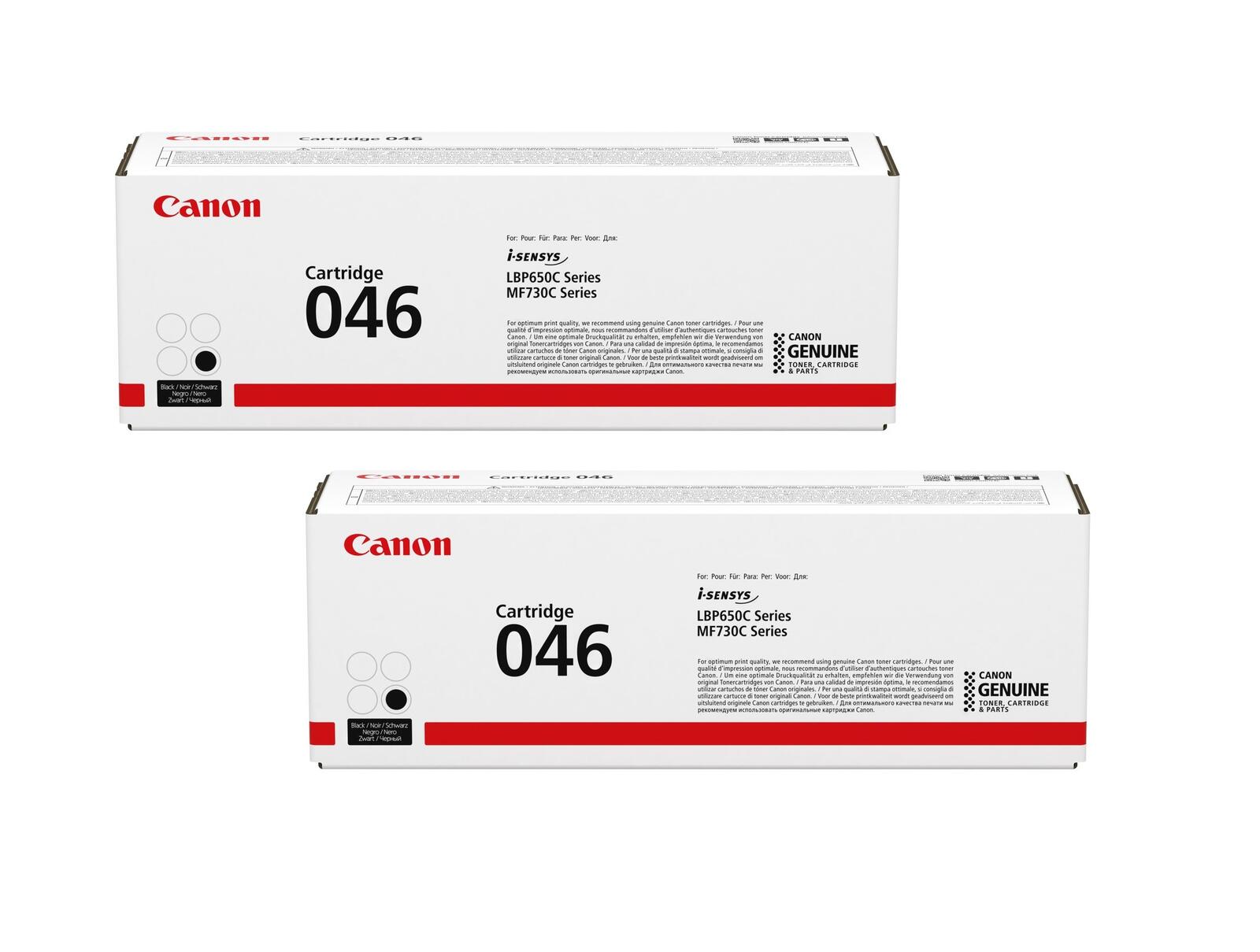 Canon Original Toner 046 Doppelpack schwarz (OP1250C002DP)