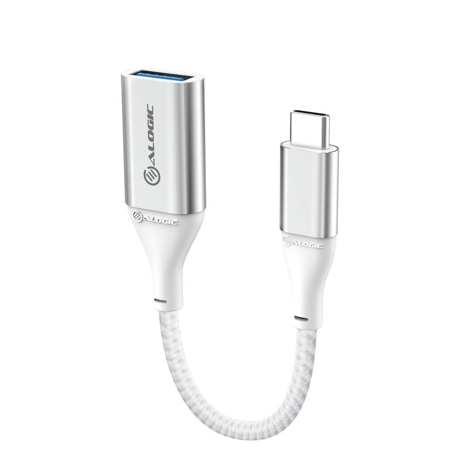 Alogic Adapter USB-C 3.1 Super  -> USB-A              silber