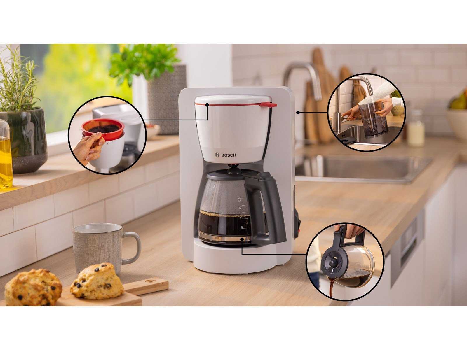 Bosch My Moment TKA2M111 - White