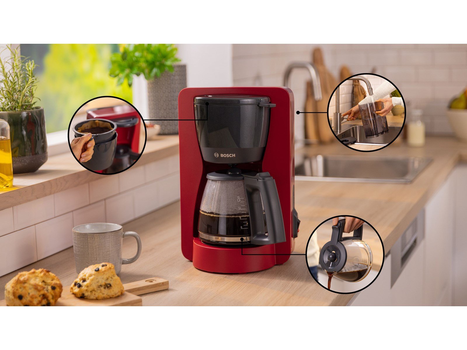 Bosch My Moment TKA2M114 - Red