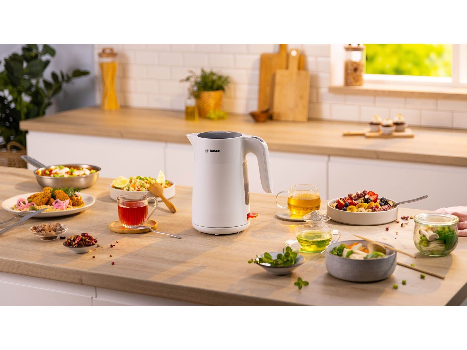 Bosch Wasserkocher My Moment TWK2M161 - Weiß - 2400 W