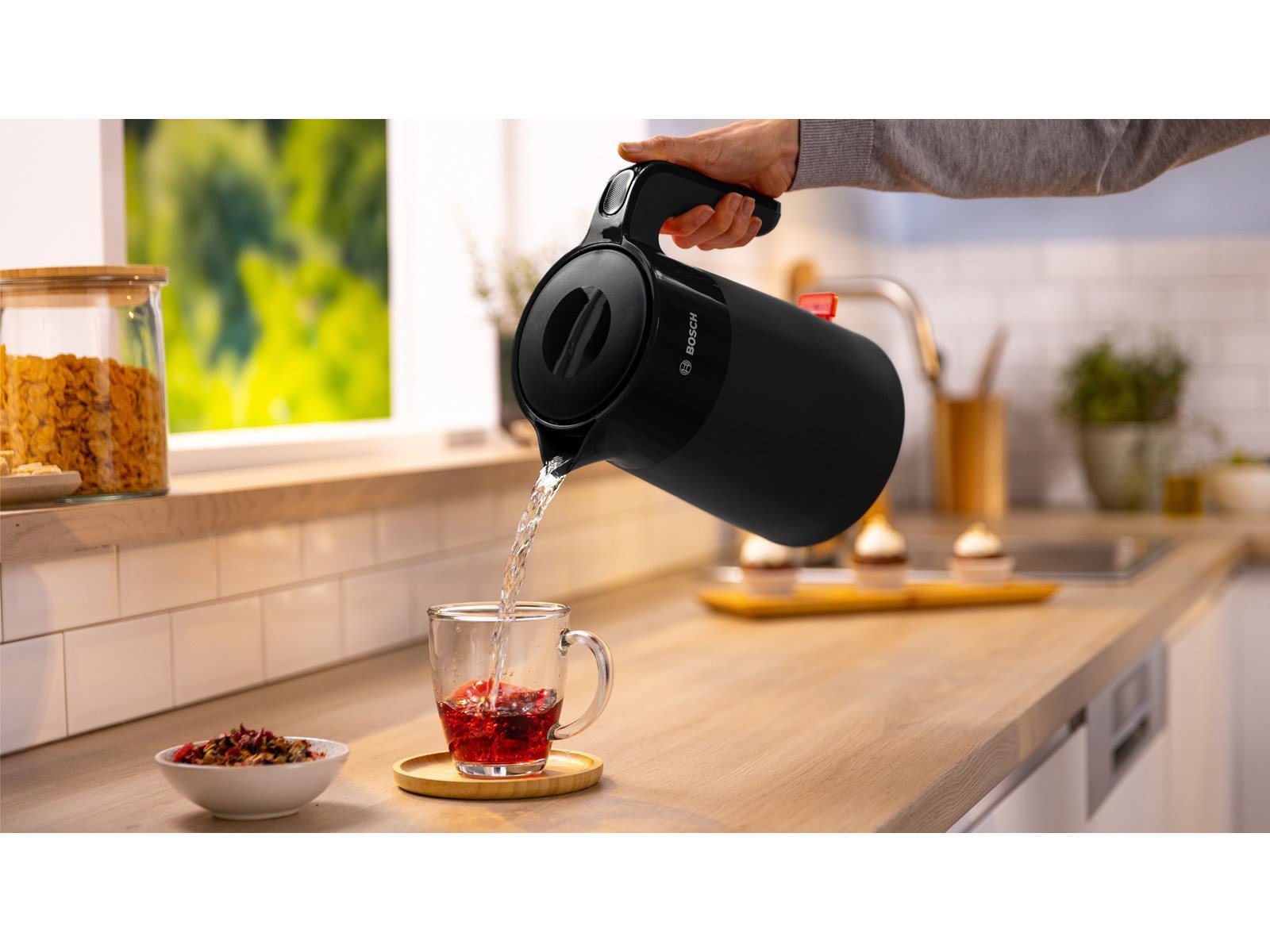 Bosch Wasserkocher My Moment TWK2M163 - Schwarz - 2400 W