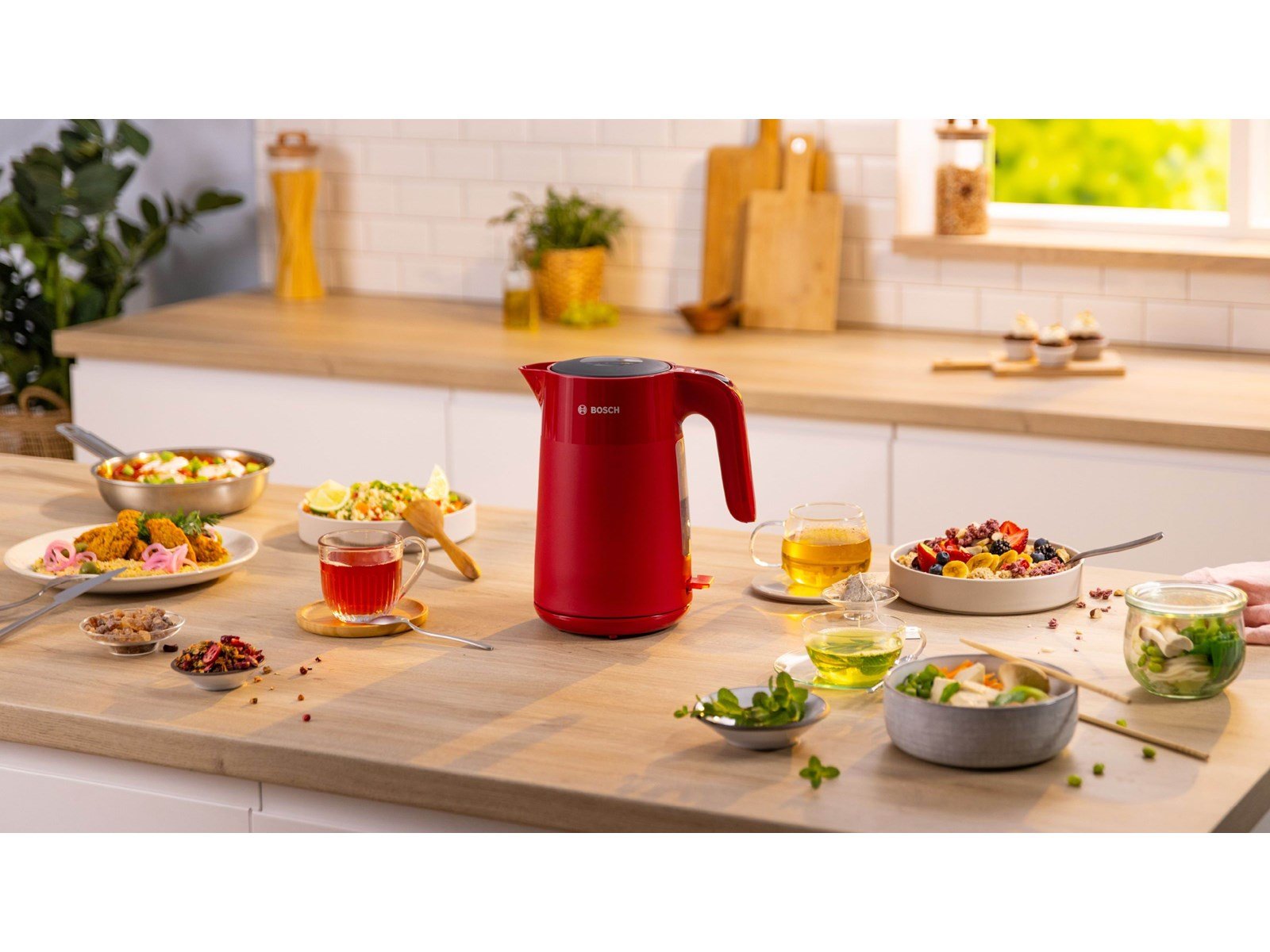 Bosch Wasserkocher My Moment TWK2M164 - Rot - 2400 W