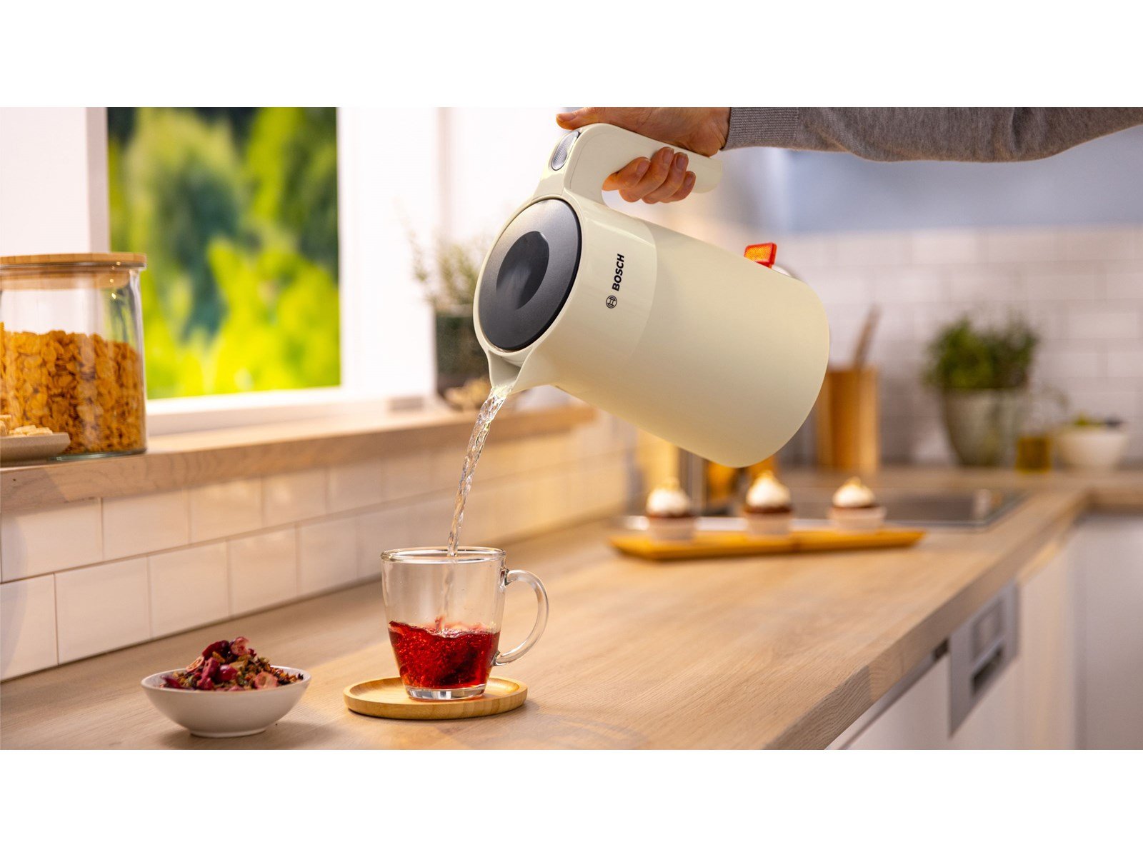 Bosch Wasserkocher My Moments TWK2M167 - Beige - 2400 W