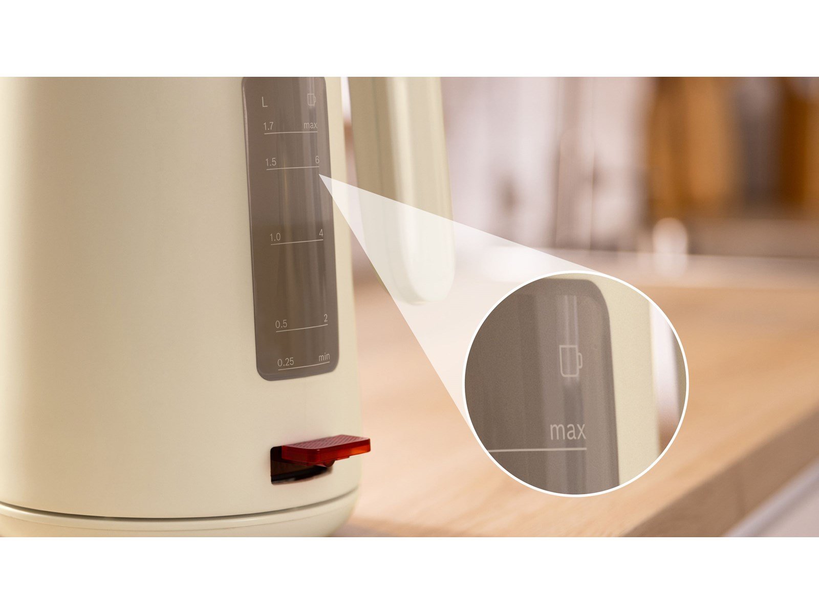 Bosch Wasserkocher My Moments TWK2M167 - Beige - 2400 W