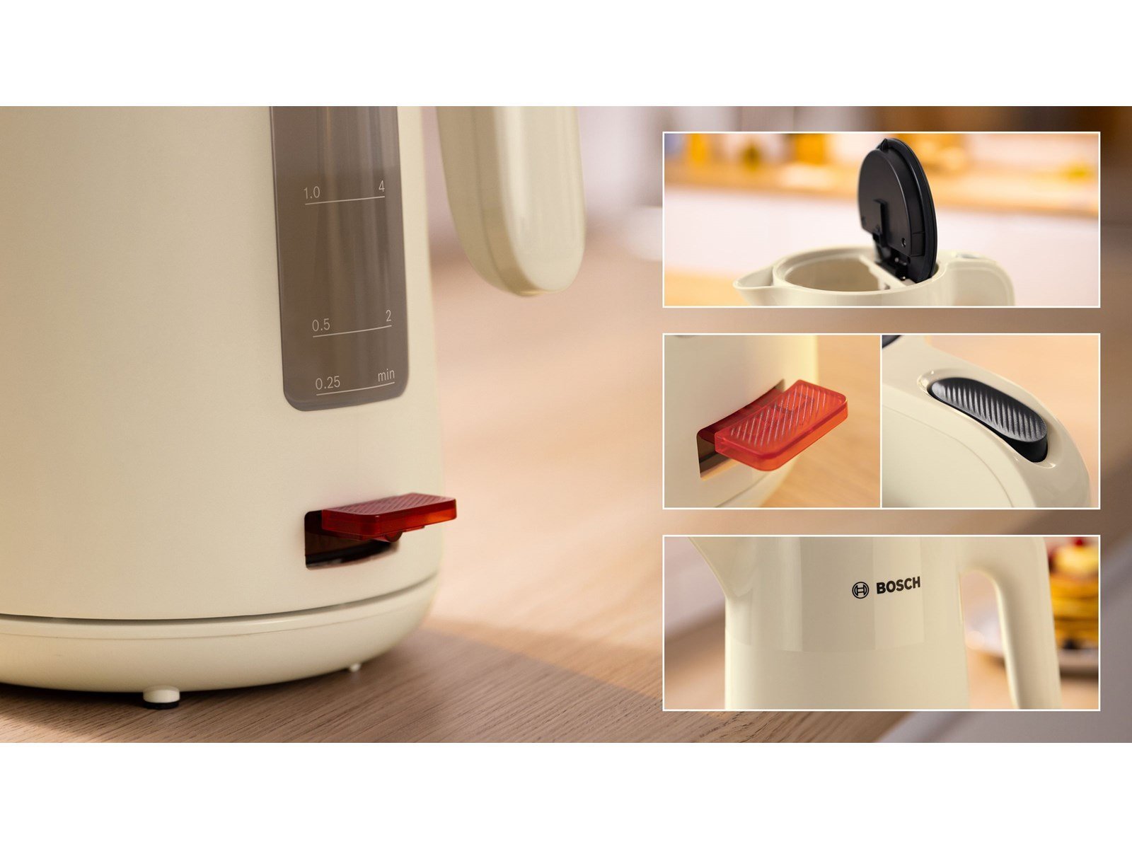 Bosch Wasserkocher My Moments TWK2M167 - Beige - 2400 W