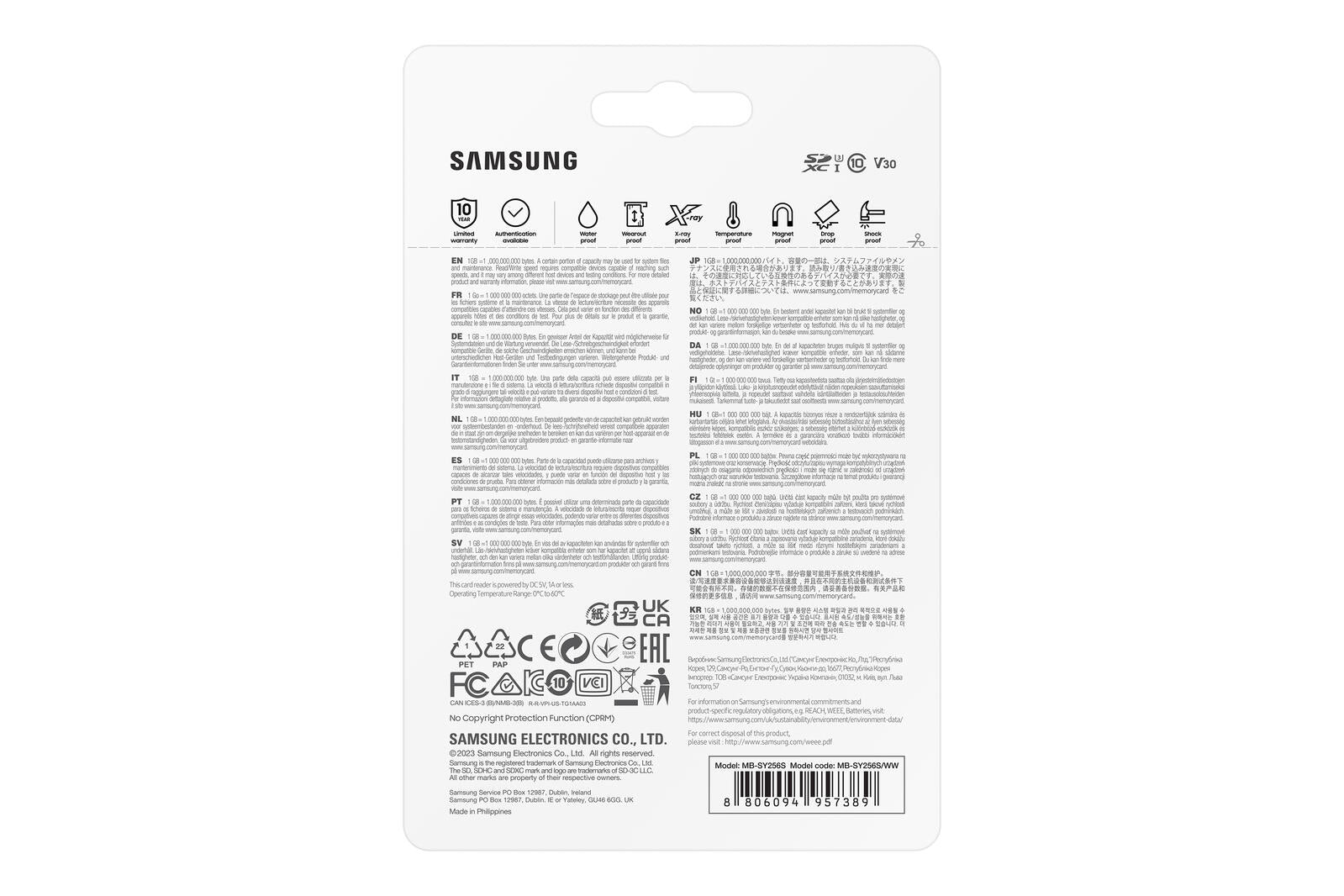 Samsung PRO Ultimate MB-SY256S Speicherkarte 256 GB