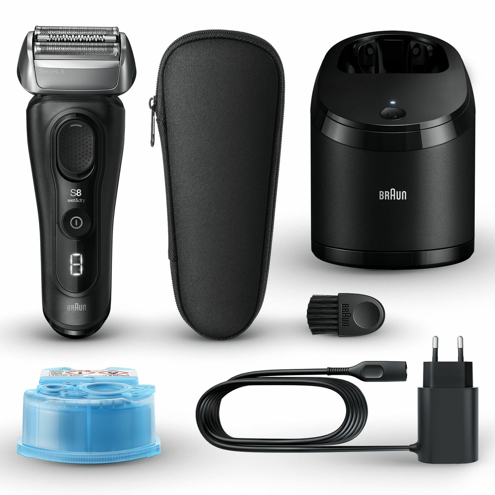 Braun Rasierer Series 8 8560cc Wet & Dry (218184)
