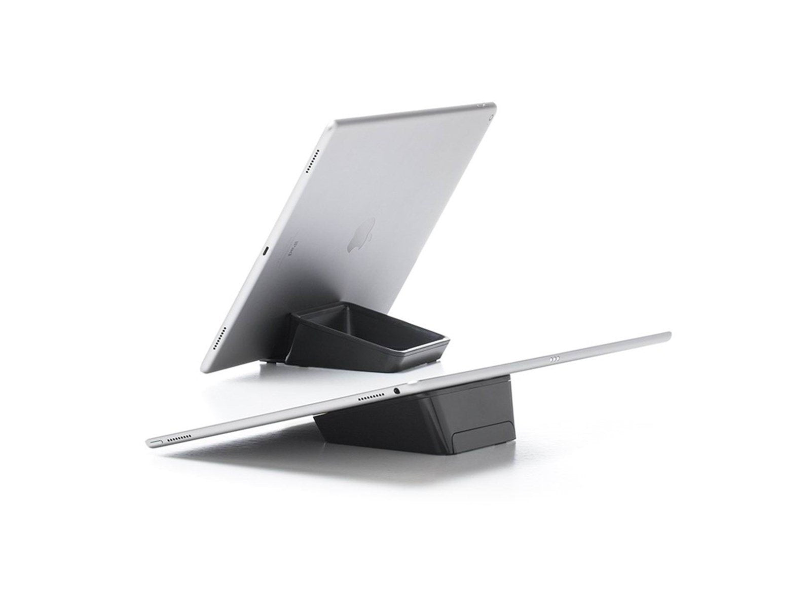 Bluelounge Design Bluelounge Casa - Elegant set for ALL tablets with space for small items - Black