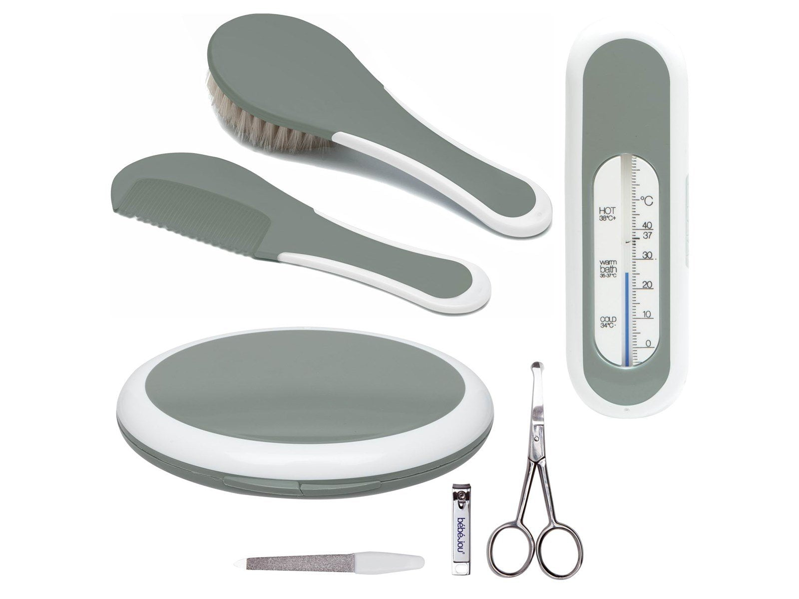 BabyDan BebeJou Manicure Giftset 7 pcs Breeze Green