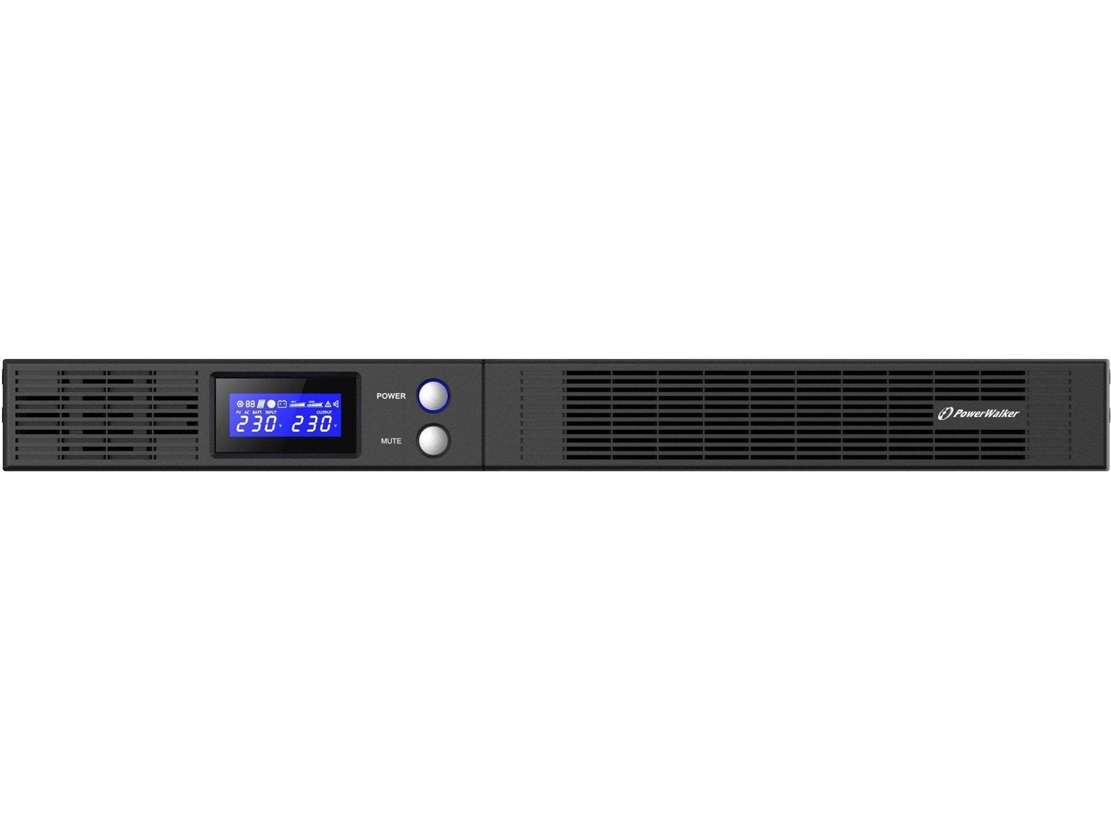 BlueWalker 10120702 - PowerWalker VI R1U - 750VA/450W - Line Interactive UPS