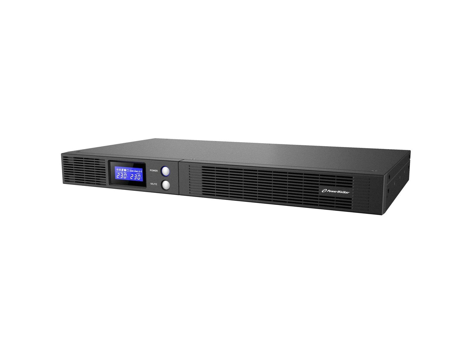 BlueWalker 10120704 - PowerWalker VI R1U - 1500VA/900W - Line Interactive UPS