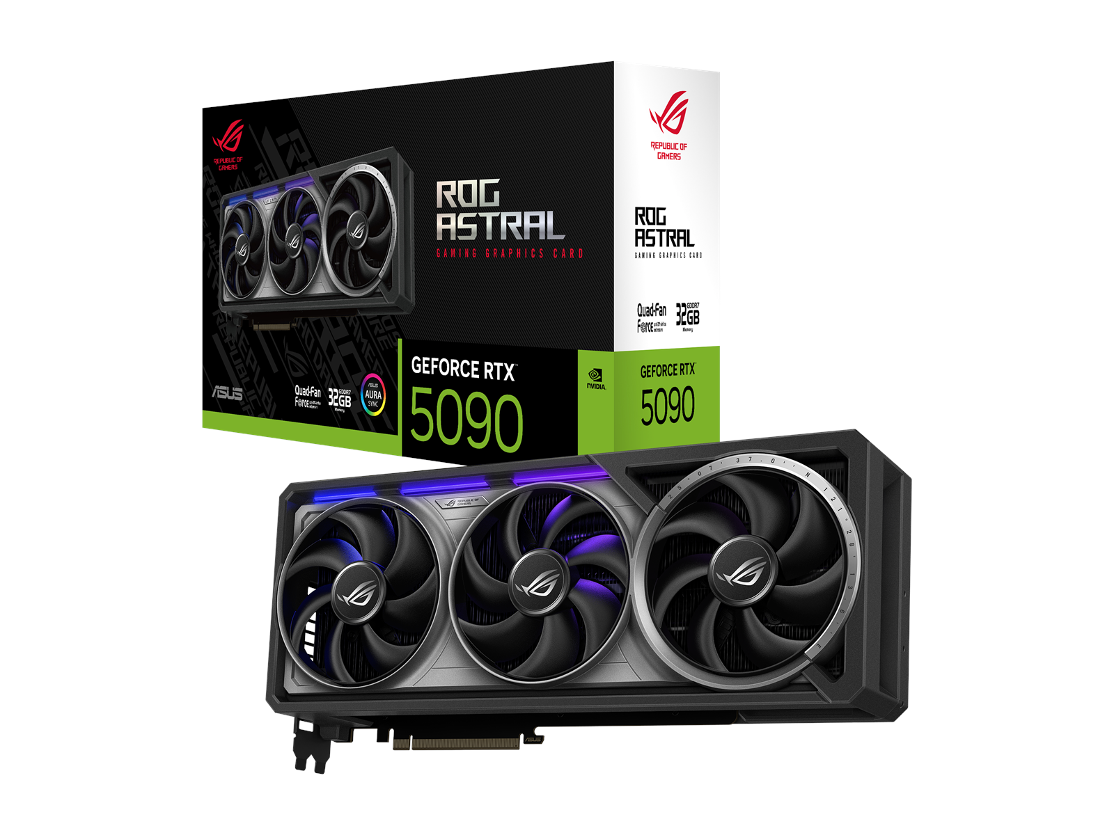 ASUS GeForce RTX 5090 ROG Astral - 32GB GDDR7 RAM - Grafikkarte