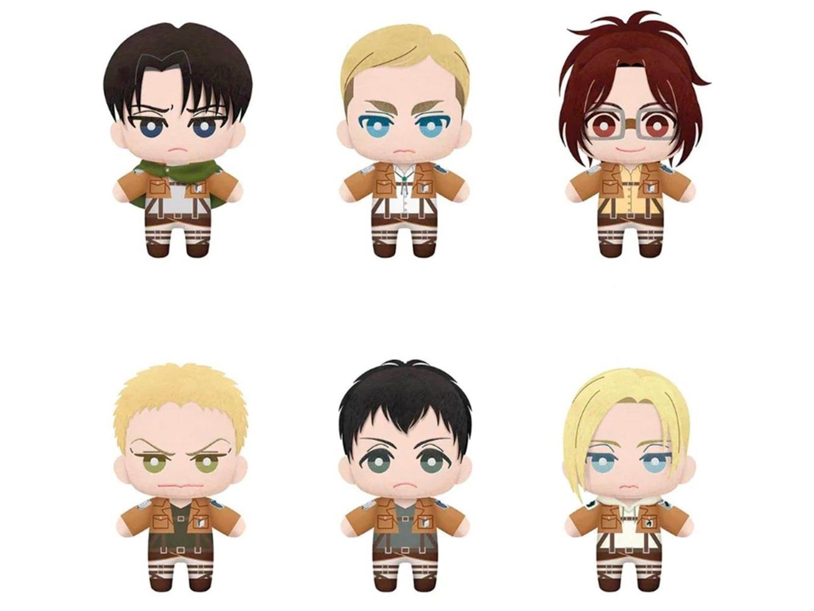 Banpresto - Attack On Titan - Tomonui Assorted Series 2 Plush 1 pcs 15 cm - Teddybär & Kuscheltier