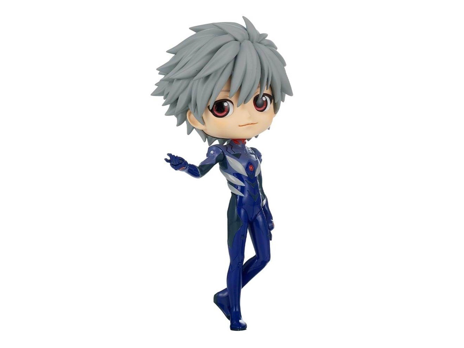 Banpresto - Evangelion: New Theatrical Edition - Q posket Kaworu Nagisa Plugsuit Style (ver.A) Figure 14 cm - Figur