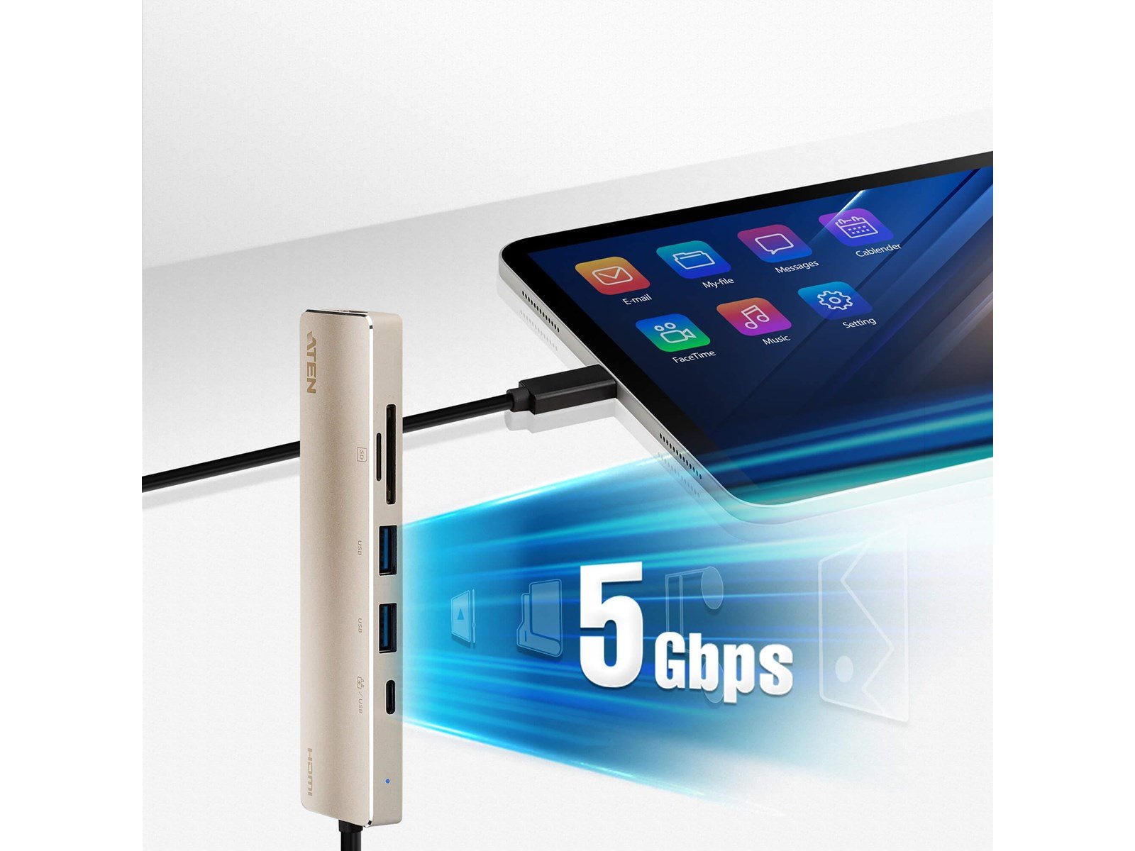 ATEN USB-C Multiport Mini Dock