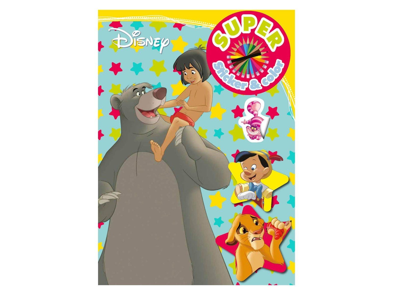 Boek Specials Nederland BV - Disney Classics Super Sticker & Color Coloring Book