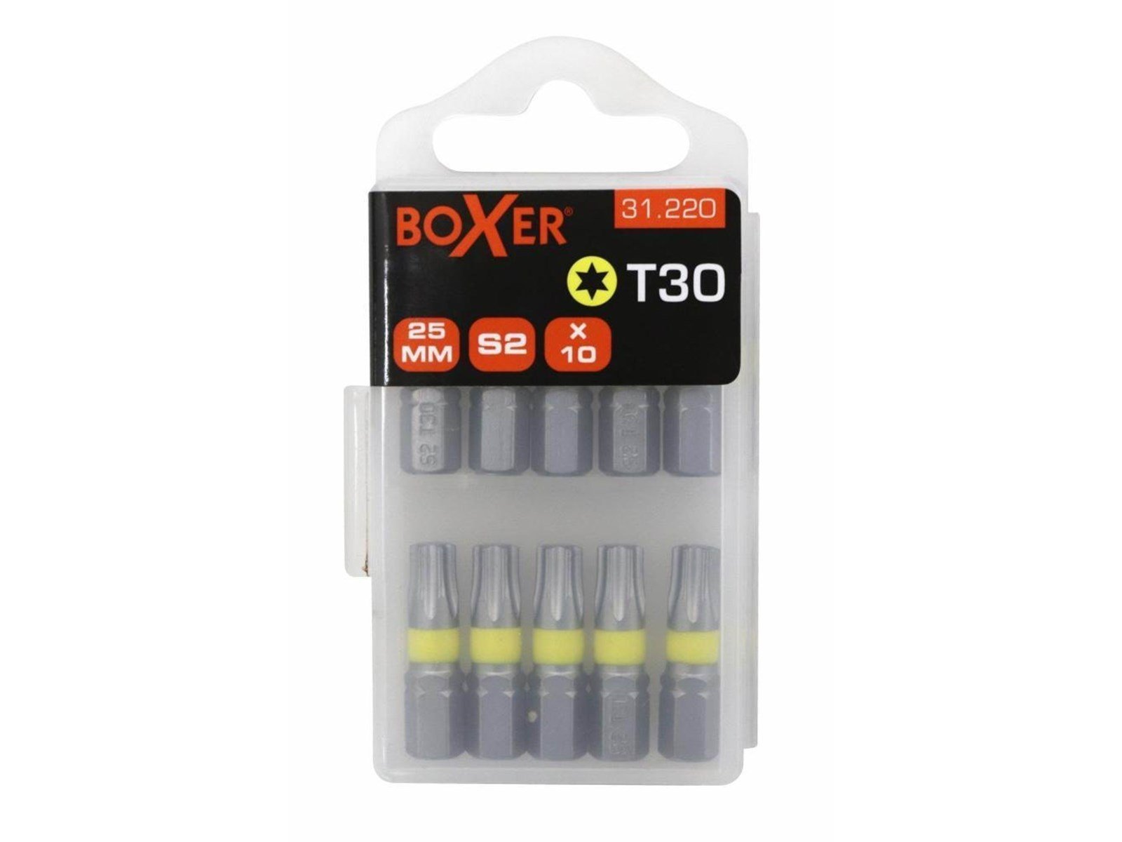 Boxer bits 10 pcs. in box TORX 30