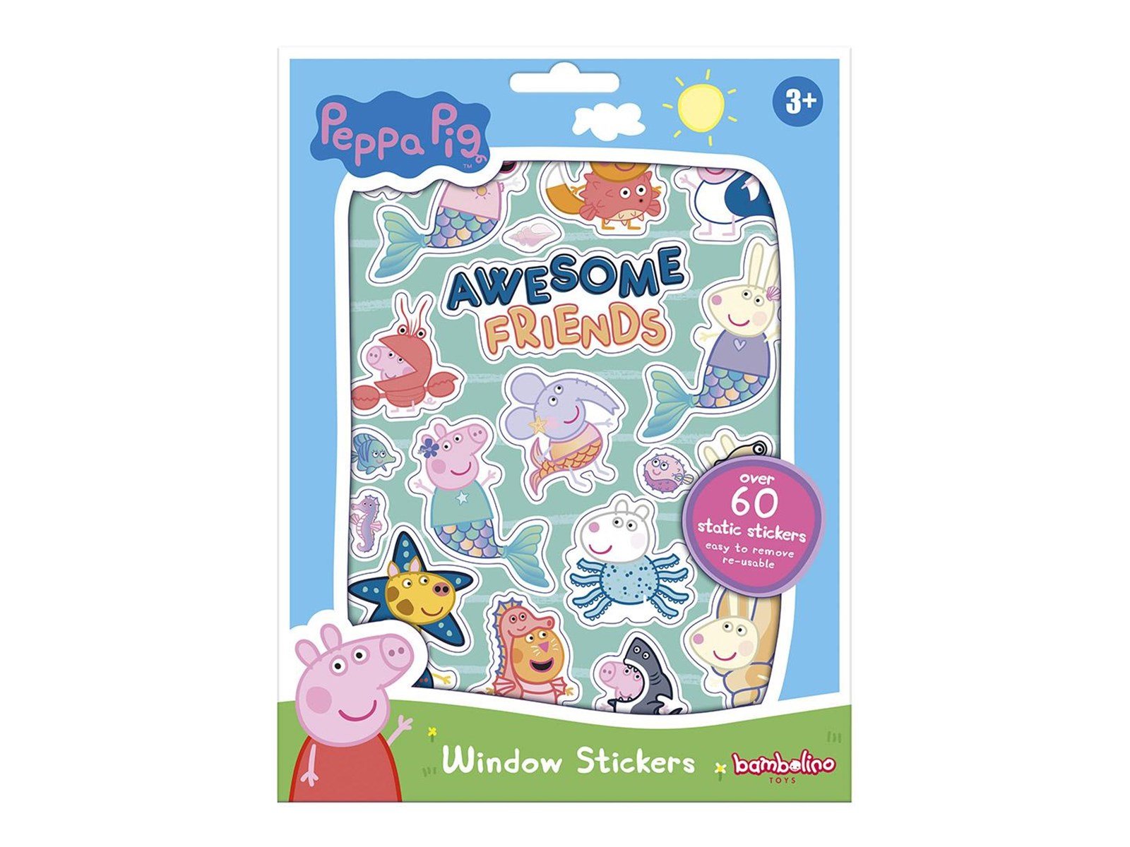 Bambolino Toys - Peppa Pig Window Stickers